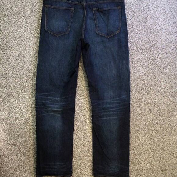 Banana Republic Straight Fit Jeans 40x36, Dark Wash - Picture 1 of 11